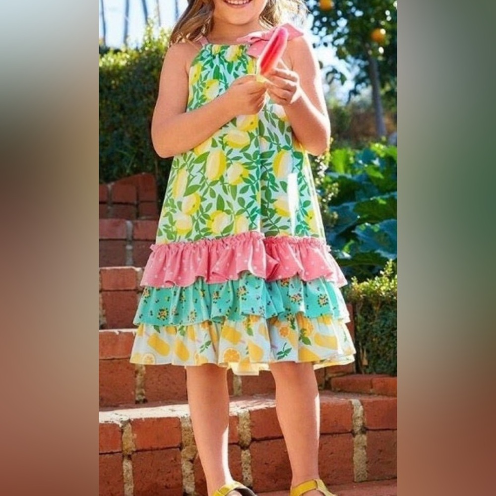 Matilda Jane Freshly Squeezed lemon‎ girl 6 dress Brilliant Daydream collection
